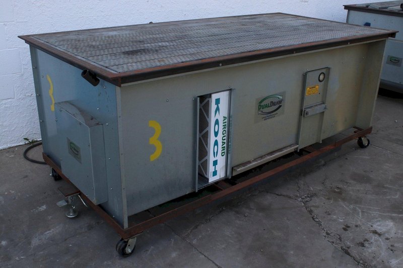 4&#039; X 8&#039; DOWNDRAFT TABLE: STOCK #76695