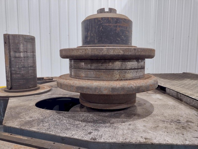 6" X 6" X 3/4" DURMA MODEL #PBH240 HYDRAULIC ANGLE BENDING ROLL, NEW 2009: STOCK #16892