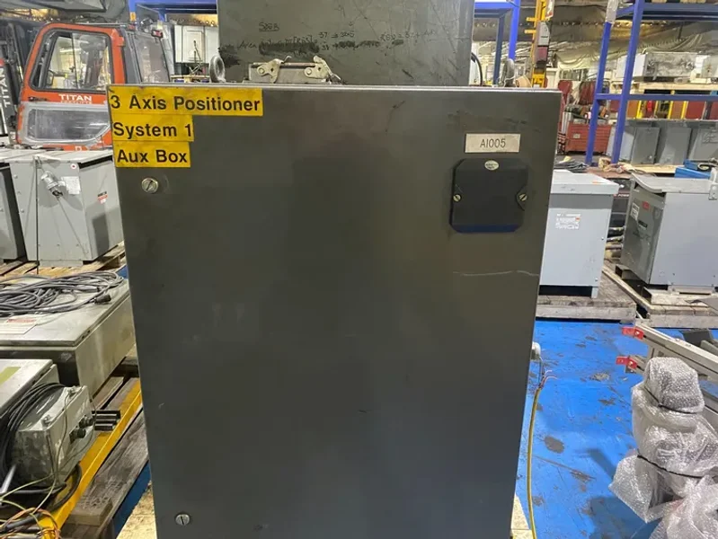 FANUC AM-FW500 Ferris Wheel Trunnion w/ Fanuc AUX Controls USED