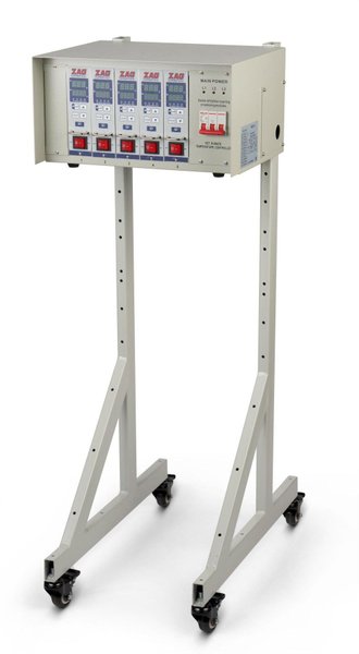 ZAG Equipment New TempEase HRCII-05 Hot Runner Controller, 5 zone, 240V