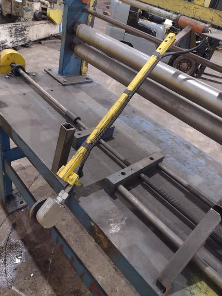 48" X 6" WEAN MOTORIZED SLITTER HEAD FOR SLITTING LINE: YOBRO #25242