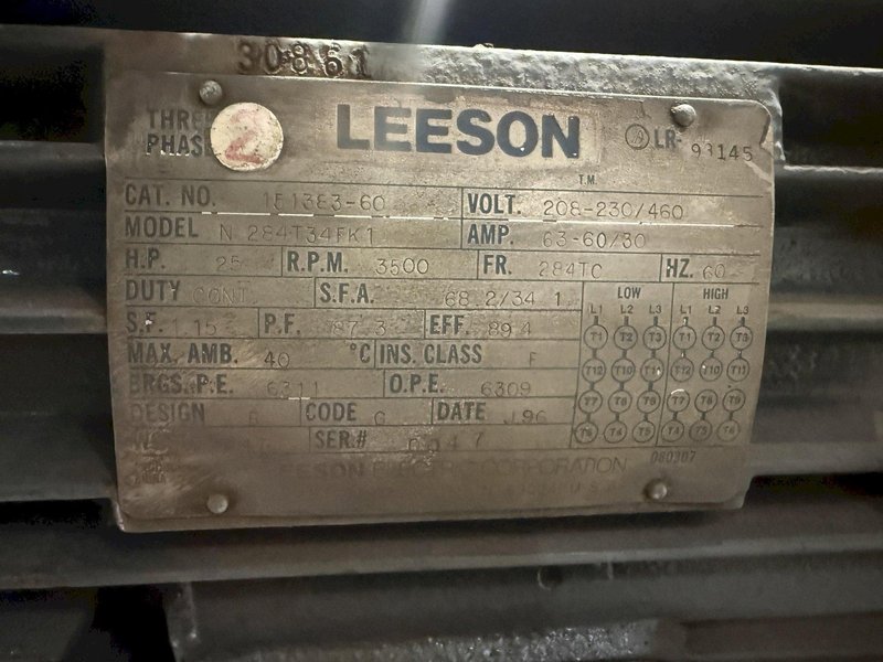 72” TABLE PANGBORN MODEL 6LK-7 ROTOBLAST SHOT BLAST MACHINE: YOBRO #25134