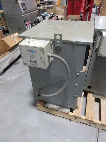 Fargo Electric 3 Phase Step Down Transformer, with MGC Surge Protection- Auction Item