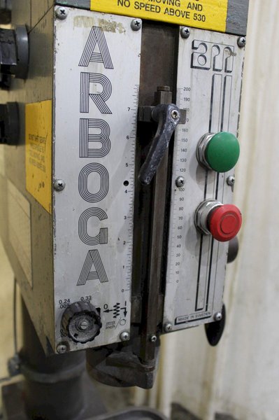 22&#039; ARBOGA MODEL U1 SINGLE SPINDLE DRILL: STOCK #71798