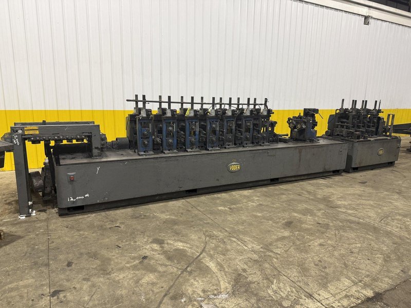 9 STAND x 2" YODER M2 ROLLFORMER, 6 STAND &amp; 3 STAND BASE: YOBRO #24317