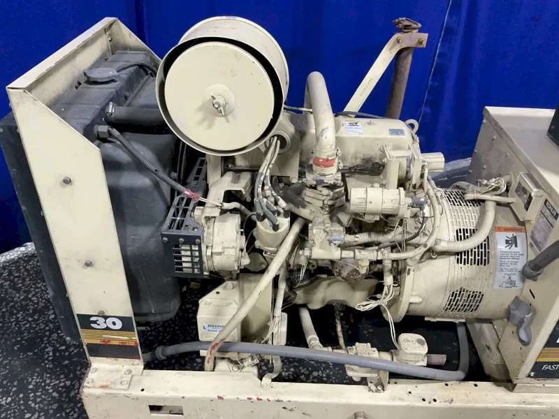 KOHLER 30 KW DIESEL GENERATOR   -  30RZ82