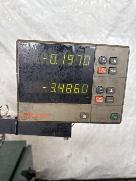 2 HP BRIDGEPORT SERIES 1 VERTICAL MILL. STOCK # 0774825