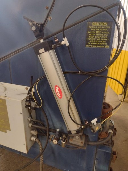 ROTARY CLAMSHELL TYPE HEATED PARTS WASHER:  STOCK #16565