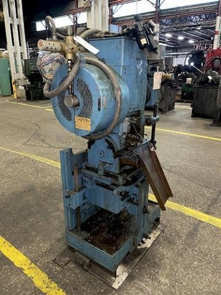 18 TON TISHKEN MODEL #COT6A4 6-WAY ADJUSTABLE CUTOFF PRESS