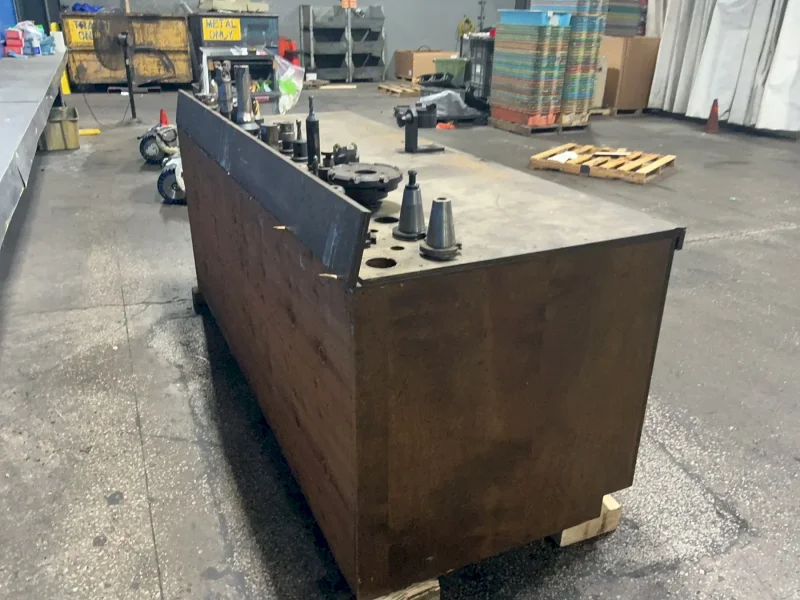 25” X 96” WORK BENCH W/ TOOLING