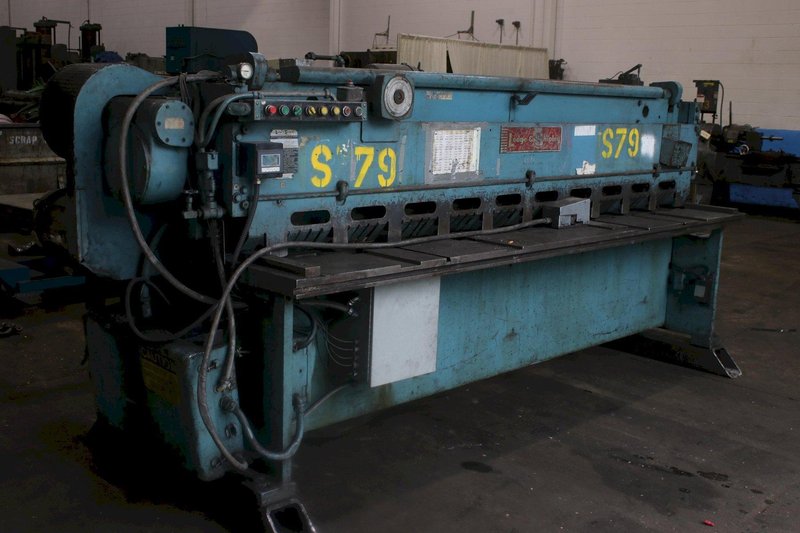 10&#039; X 10 GA LODGE &amp; SHIPLEY MECHANICAL SHEAR: STOCK #75069