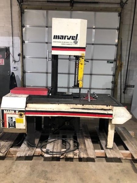 18" X 28" MARVEL SERIES 8 MARK II EXTRA HIGH VERTICAL SAW STOCK #2920