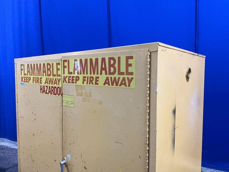 A&amp;A SHEET METAL PRODUCTS, INC. SAFETY STORAGE CABINET