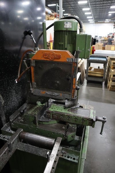 Eisele Cold Saw - VMS II 092, Manual Clamp Vise, Swivel For Miter- Auction Item
