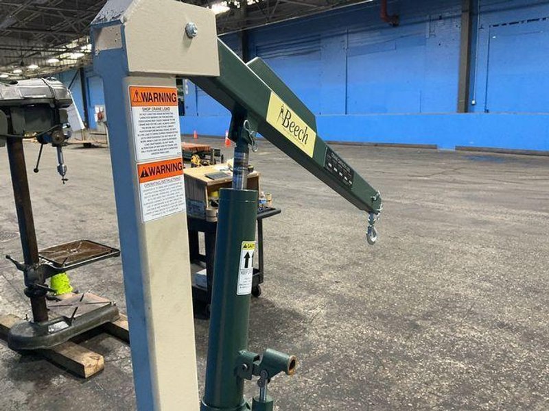 BEECH DESIGN &amp; MANUFACTURING 1000 LBS SHOP CRANE  -  B-1000