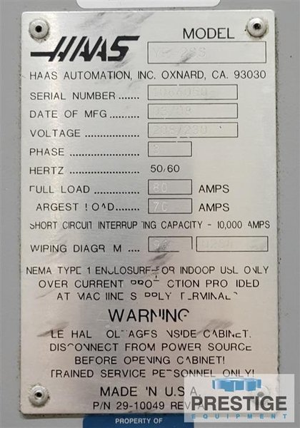 Machining Centers Vertical CNC