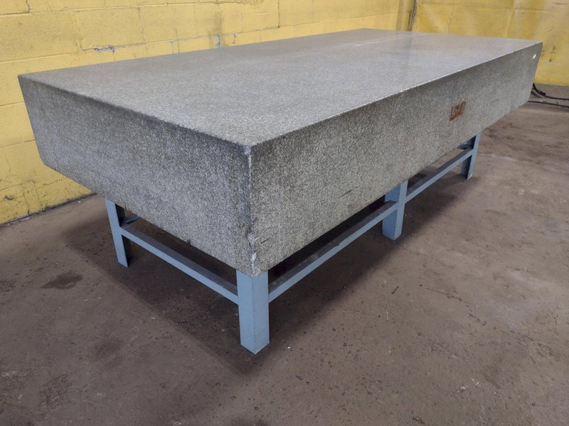 8&#039; X 4&#039; X 14&quot; CHALLENGE PRECISION LAYOUT INSPECTION GRANITE TABLE: STOCK #23786