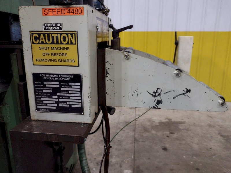 75 TON L&amp;J NO. EM275-42-24 HIGH SPEED STRAIGHT SIDE STAMPING PRESS. STOCK # 0778525