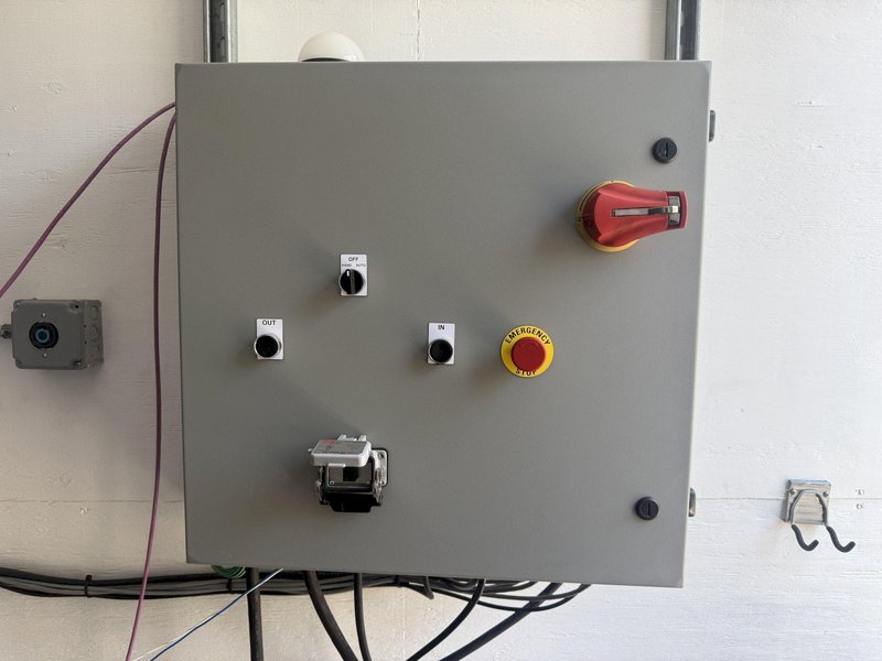 200 TON X 15' BEECHE WIRE CABLE FORCE TENSILE HYDRAULIC TEST BENCH, WITH CONTROLLER &amp; DISPLAY, NEW 2020: YOBRO #25186