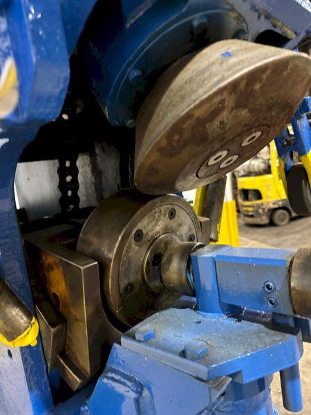 1/4&quot; CAPACITY BLUE VALLEY MODEL #FLANGER-T-588 FLANGING MACHINE: YOBRO #24453