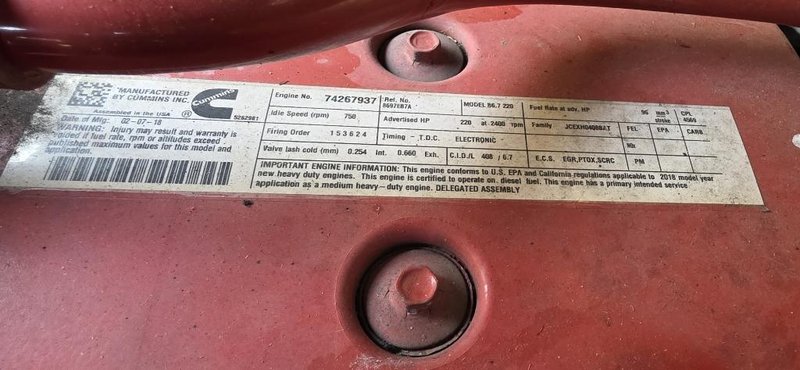 2019 International 4300 1HTMMMML5KH582721