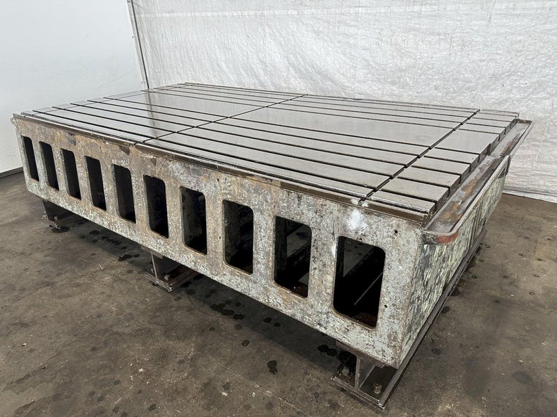 68&quot; X 124&quot; T SLOTTED WITH LEG SUPPORTS. STOCK # 0312623