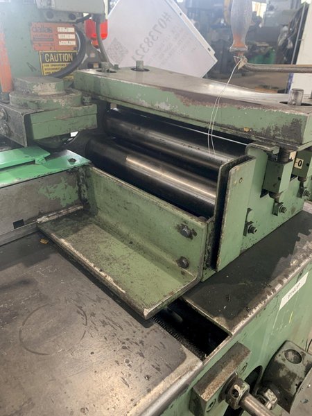 12&quot; x 12&quot; x .125&quot; FEED LEASE MODEL #D200 AIR GRIP STRAIGHTENER &amp; FEEDER : STOCK #10588