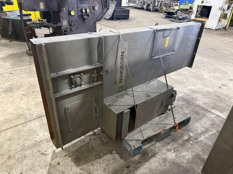 72” TABLE PANGBORN MODEL 6LK-7 ROTOBLAST SHOT BLAST MACHINE: YOBRO #24410