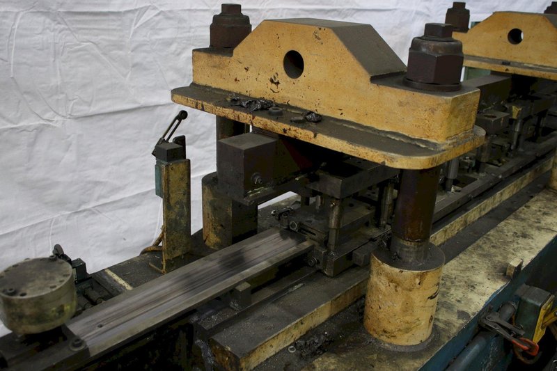 50 TON TISHKEN 3 HEADED PRE PUNCH PRESS: STOCK #75278