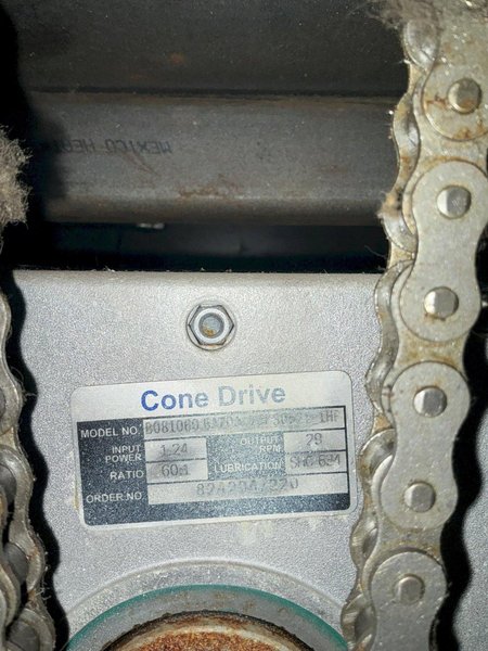 12" WIDE x .156" CHS MODEL #PTS-300-7-12 7 ROLL COIL STRAIGHTENER - PULL THROUGH: YOBRO #24164