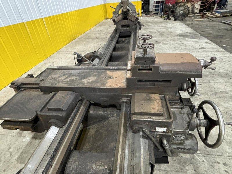 40" X 252" (21') AMERICAN PACEMAKER ENGINE LATHE, 2.75" HOLE: STOCK #20837