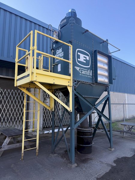 4,500 CFM FARR CAMFILL MODEL #GS8 DUST COLLECTOR: YOBRO #24724