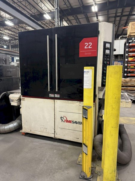 TIMESAVERS MODEL 2211-03-09 MULTI DIRECTIONAL ROTARY BRUSH DEBURRING MACHINE