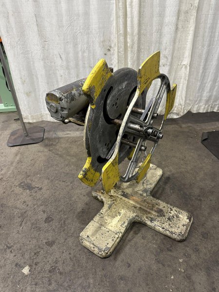 300 LB X 6" CUSTOM MOTORIZED COIL REEL: STOCK #77521