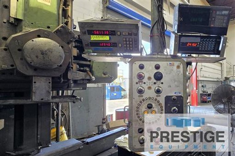 98&quot; Dorries SD 250 Manual Vertical Boring Mill