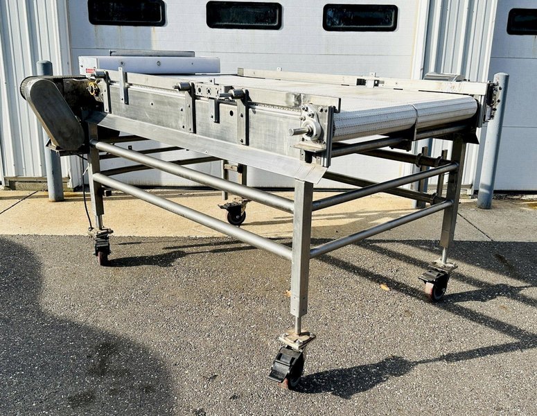 Burford Corp Model: SO72846  |   S.S. Bi-Directional Accumulation Table w/ 2-Motors