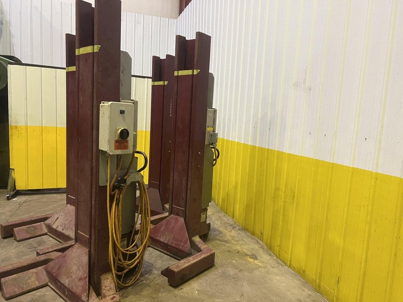 (4) 16,000 LBS ADVANTAGE MODEL ALS-1-16 HEAVY DUTY MOBILE COLUMN LIFT JACKS: STOCK #18359