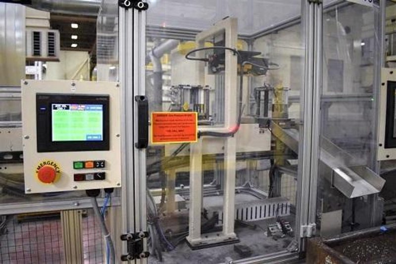 1200 Ton Minster E2-1200 Straight Side Press