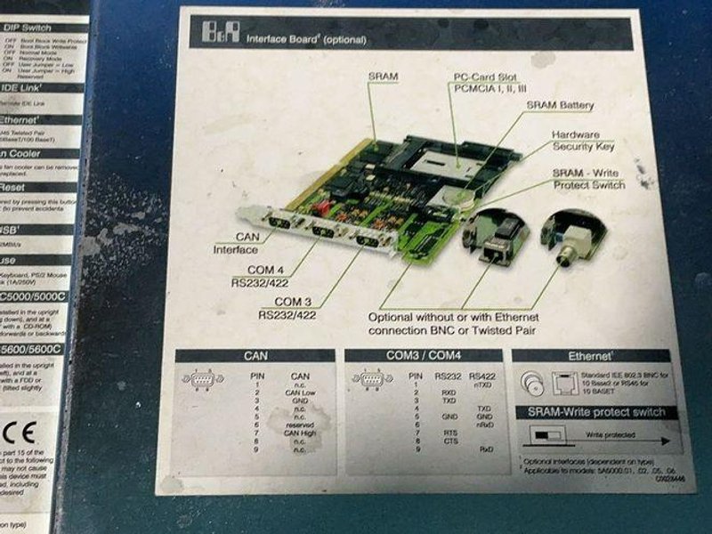 B&amp;R INDUSTRIAL COMPUTER UNIT  -  5P50