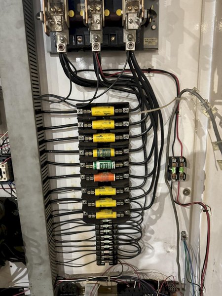 44&quot; x 144&quot; GRAY DOUBLE SIDED PLANER MILL. STOCK #0134825