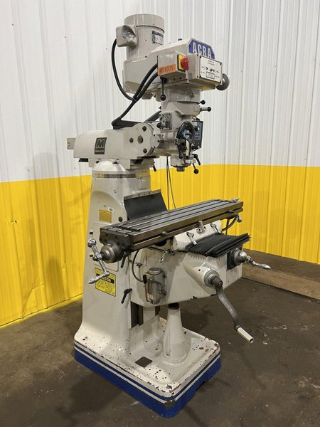 2 HP ACRA MODEL #AM-2V VERTICAL KNEE MILL: STOCK #18823
