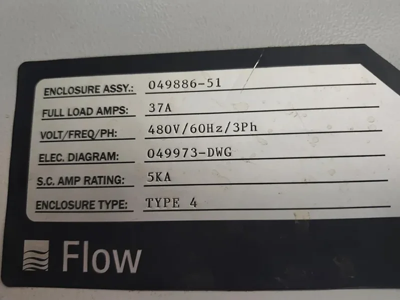 2014 FLOW MACH 3 2513B | Waterjet Cutters