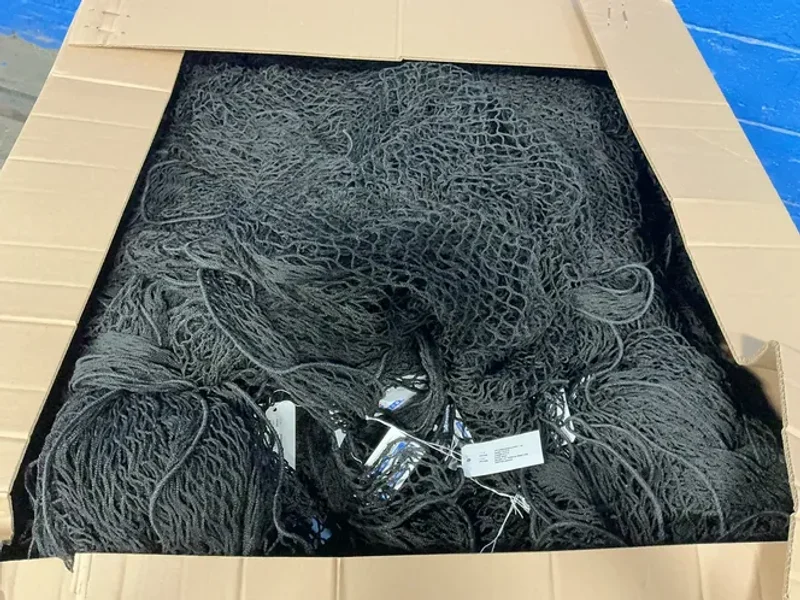 CUSTOM SAFETY NET SOLUTIONS 500 FT/LB NYLON SAFETY NETS  -  PP250BK
