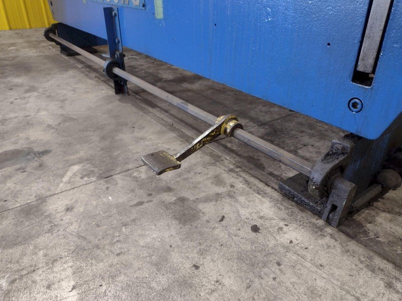 55 TON X 10&#039; WYSONG MODEL #55-8 MECHANICAL PRESS BRAKE: STOCK #22730