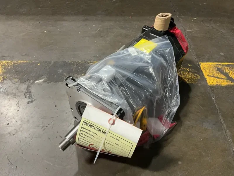 FANUC 2000RPM AC SERVO MOTOR  -  A06B-0166-B675#3000