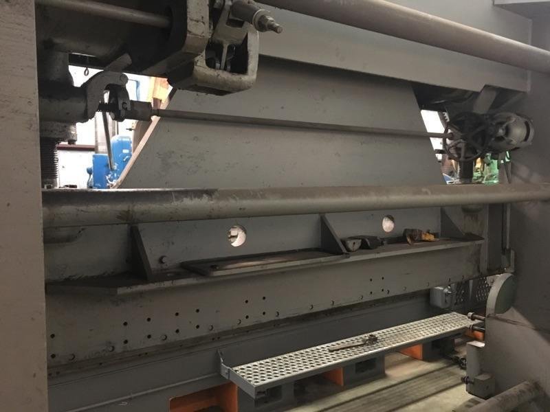 190 TON X 12' VERSON MODEL #B-910 MECHANICAL BRAKE: STOCK #67669