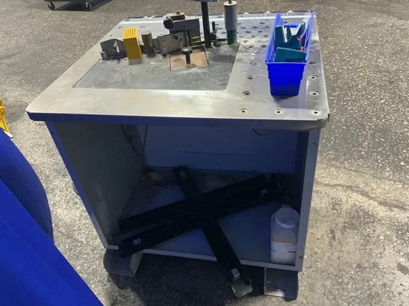 FRAVOL 2.7 KW, 36”X34” TABLE SEMI-AUTOMATIC CONTOUR EDGEBANDER  -  VSB