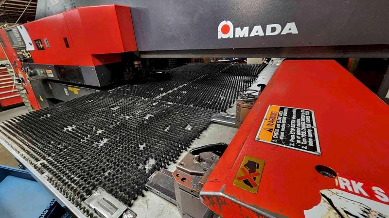 22 Ton Amada Vipros 255 Turret Punch, 1998