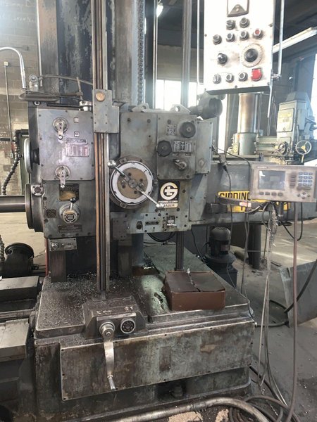 4&quot; GIDDINGS &amp; LEWIS MODEL #70A-DP4-T HORIZONTAL TABLE TYPE BORING MILL HBM: STOCK 13393