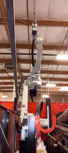 Lincoln Electric Power Wave R450 Robotic Welder, 2020 – ABB IRB 2600 Robot, Lincoln 4R220 Wire Feeder